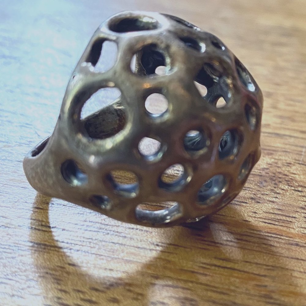 Sterling Silver Artisan Cocktail Ring